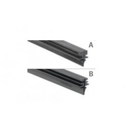 Kit coppia ricambio gommini senza guida metallo 610 mm