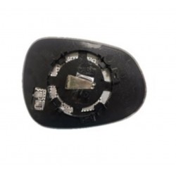 Piastra specchietto termica con vetro cromato sx