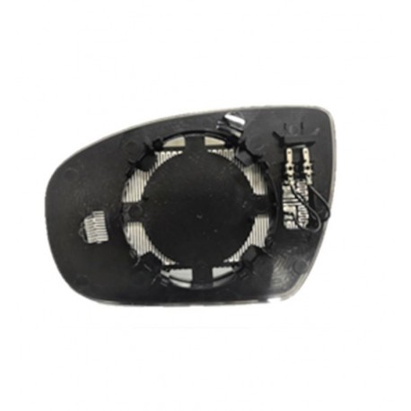 Piastra specchietto termica con vetro attacco circolare dx