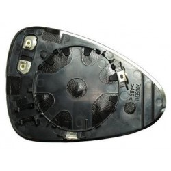 Piastra specchietto termica con vetro asferico lato guida - sx