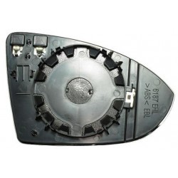 Piastra specchietto termica con vetro asferico lato guida - sx