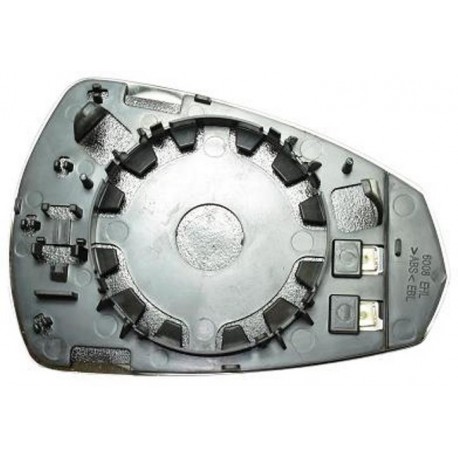 Piastra specchietto termica con vetro asferico lato guida - sx