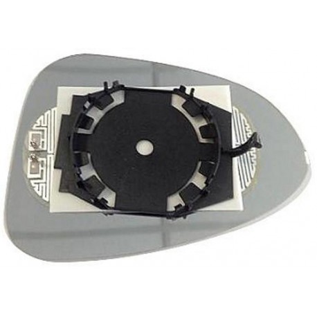 Piastra specchietto termica con vetro asferico lato guida - sx