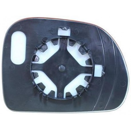 Piastra specchietto termica con vetro asferico lato guida - sx