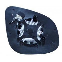 Piastra specchietto termica con vetro asferico lato guida - sx