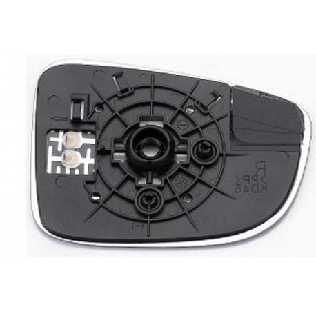 Piastra specchietto termica con vetro asferico lato guida - sx