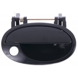 Maniglia apriporta esterna anteriore nera liscia passeggero - dx