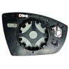 Piastra specchietto termica con vetro asferico lato guida - sx