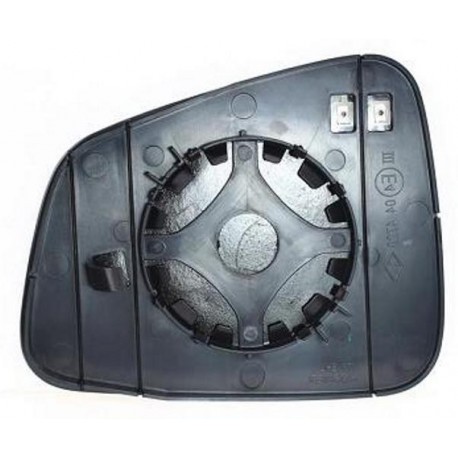 Piastra specchietto termica con vetro asferico lato guida - sx