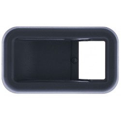 Mostrina maniglia apriporta interna anteriore grigia senza maniglia bilaterale