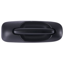 Maniglia apriporta esterna anteriore nera liscia senza foro blocchetto chiave passeggero - dx