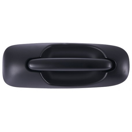 Maniglia apriporta esterna anteriore nera liscia senza foro blocchetto chiave passeggero - dx