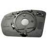Piastra specchietto termica con vetro asferico lato passeggero - dx