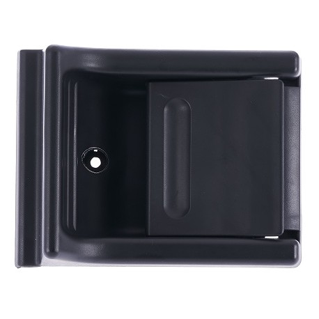 Maniglia apriporta interna porta scorrevole laterale nera bilaterale