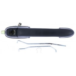 Maniglia apriporta esterna anteriore nera senza blocchetto chiave passeggero - dx