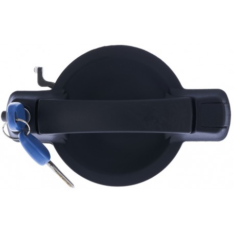 Maniglia apriporta esterna anteriore nera con blocchetto chiave passeggero - dx