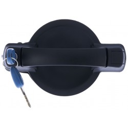 Maniglia apriporta esterna posteriore nera con blocchetto chiave passeggero - dx