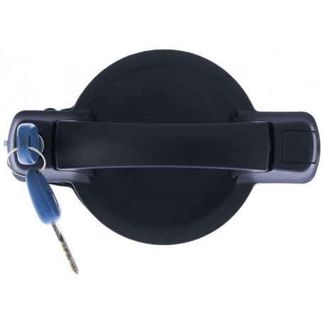 Maniglia apriporta esterna posteriore nera con blocchetto chiave passeggero - dx