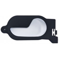 Maniglia apriporta interna anteriore posteriore beige argentato passeggero - dx