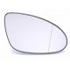 Piastra specchietto termica con vetro asferico lato passeggero - dx
