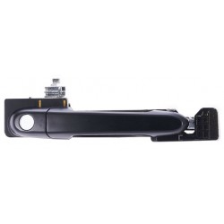 Maniglia apriporta esterna anteriore nera con foro blocchetto chiave passeggero - dx