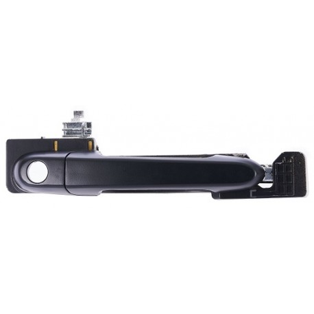 Maniglia apriporta esterna anteriore nera con foro blocchetto chiave passeggero - dx