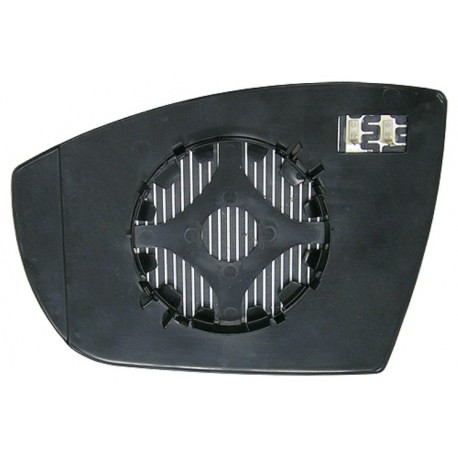 Piastra specchietto termica con vetro asferico lato passeggero - dx