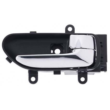 Maniglia apriporta interna anteriore posteriore nera con leva cromata passeggero - dx