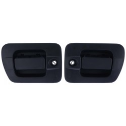 Maniglia apriporta esterna anteriore nera senza blocchetto chiave passeggero - dx