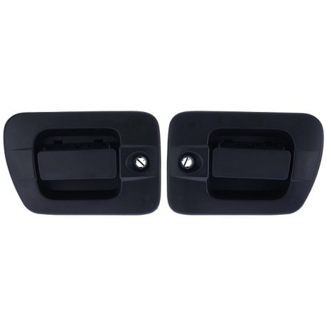 Maniglia apriporta esterna anteriore nera senza blocchetto chiave passeggero - dx