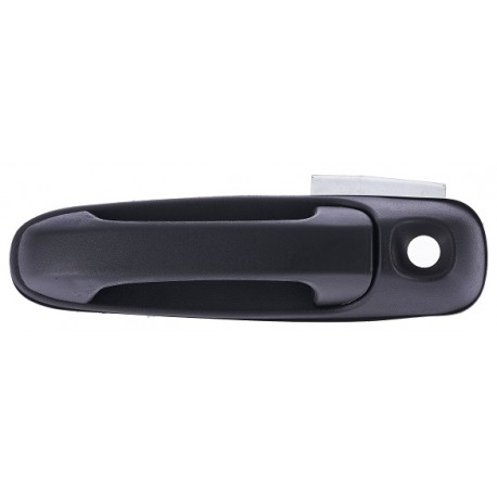 Maniglia portellone posteriore nera con foro blocchetto chiave