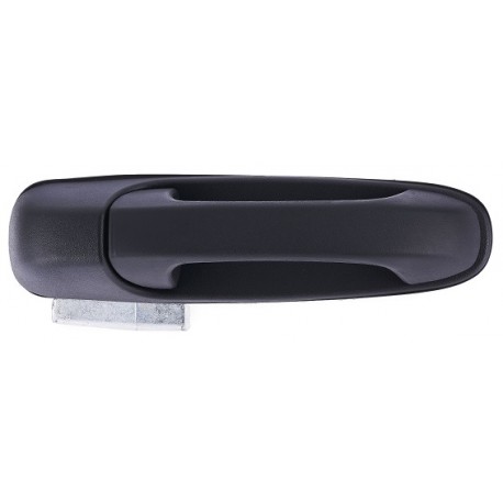 Maniglia portellone posteriore nera senza foro blocchetto chiave