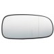 Piastra specchietto termica con vetro asferico lato passeggero - dx