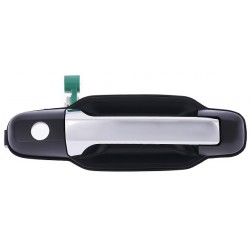 Maniglia apriporta esterna anteriore nera con leva cromata passeggero - dx