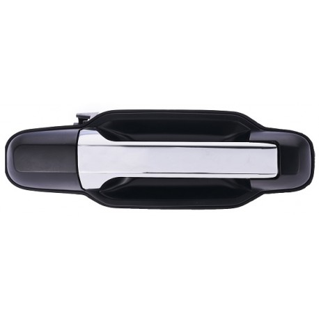 Maniglia apriporta esterna posteriore nera con leva cromata passeggero - dx