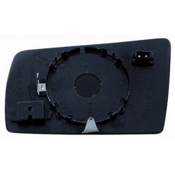 Piastra specchietto termica con vetro asferico lato passeggero - dx