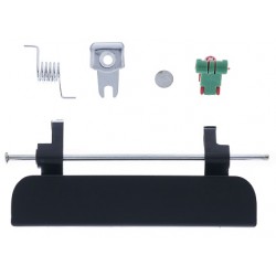 Leva maniglia portellone posteriore nera liscia