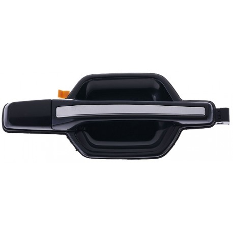Maniglia apriporta esterna posteriore nera con inserti cromati passeggero - dx