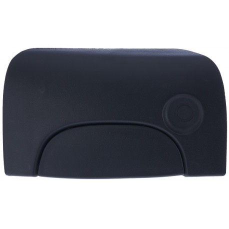 Maniglia portellone posteriore nera senza foro blocchetto chiave