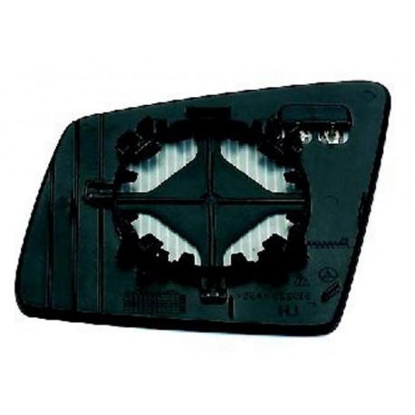 Piastra specchietto termica con vetro asferico lato passeggero - dx