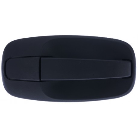 Maniglia apriporta esterna posteriore nera senza foro blocchetto chiave porta scorrevole bilaterale