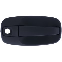 Maniglia apriporta esterna posteriore nera con foro blocchetto chiave porta scorrevole bilaterale