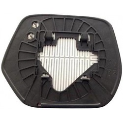 Piastra specchietto termica con vetro asferico lato passeggero - dx