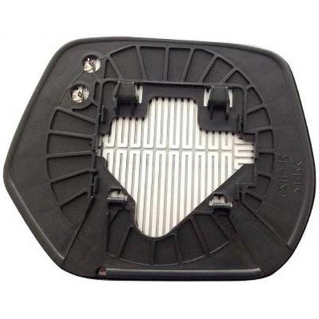 Piastra specchietto termica con vetro asferico lato passeggero - dx