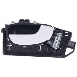 Maniglia apriporta interna anteriore nera con leva cromata passeggero - dx