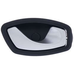 Maniglia apriporta interna anteriore posteriore nera con leva argento passeggero - dx