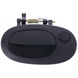 Maniglia portellone posteriore nera senza foro blocchetto chiave