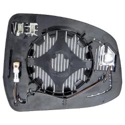 Piastra specchietto termica con vetro asferico sistema Blis lato guida - sx