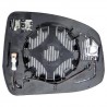 Piastra specchietto termica con vetro asferico sistema Blis lato guida - sx