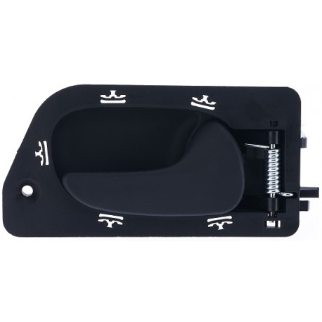 Maniglia apriporta interna anteriore posteriore nera passeggero - dx